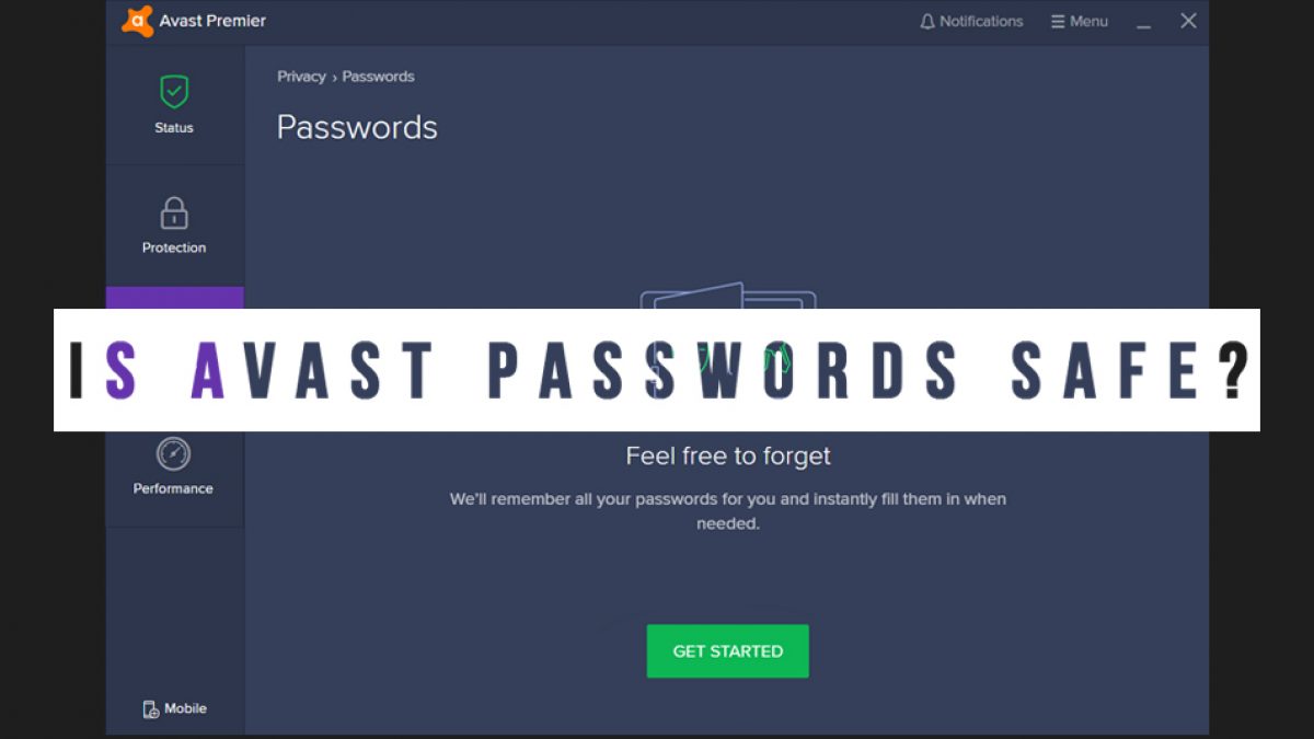 Avast Passwords Chrome Extension